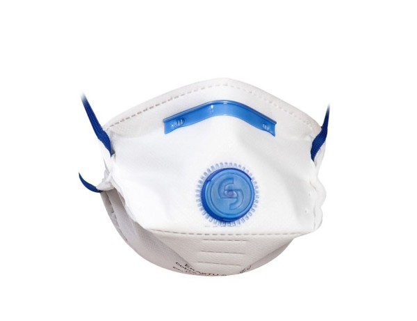 EKASTU Safety légzésvédő maszk cobra hajtogatott FFP2/VD, PU: 12 db, 419281