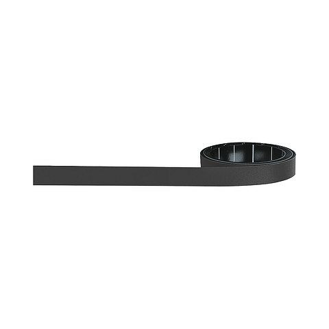 Magnetoplan magnetoflex tape, kleur: zwart, maat: 10 mm, 1261012