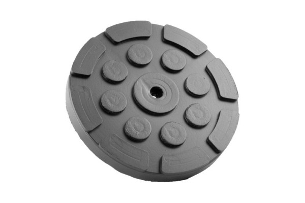 Gumová podložka vhodná pro Herrmann, V: 17 mm, D130 mm s ocelovou vložkou, 100549