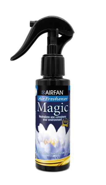 Odświeżacz powietrza AIRFAN w sprayu Magic 100ml, opakowanie: 15 butelek, MC-14001