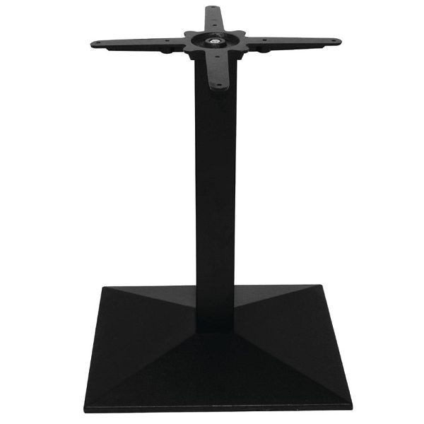 Bolero base de mesa quadrada ferro fundido 72,9 cm de altura, GH449